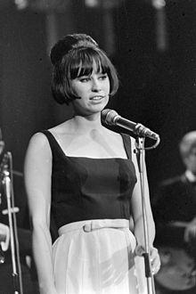 Astrud Gilberto performing in Amsterdam, 1966