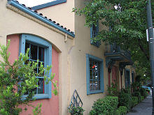 P&SR Railway station, 4th & Wilson, Downtown Santa Rosa, July 08.jpg