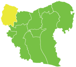 Afrin District in Syria