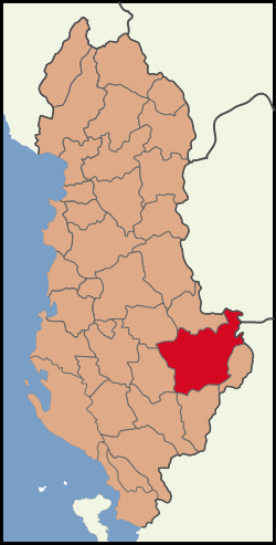 Korçë District.svg