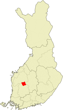 Location of Virrat in Finland