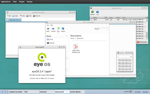 eyeOS 2.4 screenshot