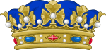Crown of a Duke of France.svg