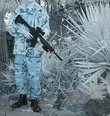 Woodland camo IR.
