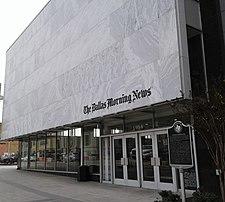 Facade of Dallas Morning News office in Dallas.jpg