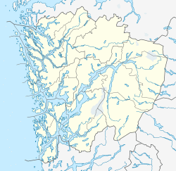 Ågotnes is located in Hordaland