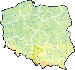 Location within Poland