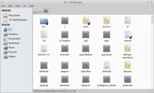 Thunar 1.6.2 screenshot