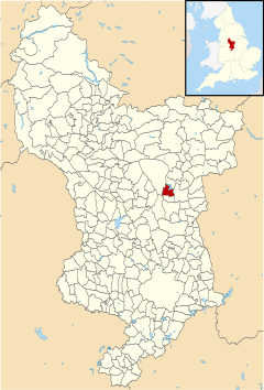 Derbyshire UK parish map highlighting Brackenfield.svg