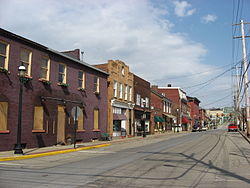 Bridge Street in downtown Bridgewater