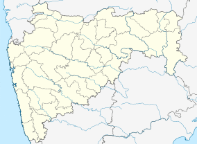 Map showing the location of Bhimashankar Wildlife Sanctuary