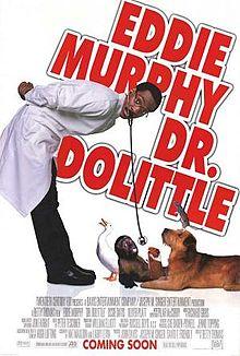 Confused man in a white medical coat, with a white stethoscope hanging from his neck, and a group of small animals