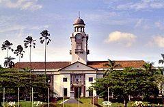 The Chinese High School Clock Tower Building 1990s.jpg