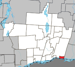 Location within Papineau RCM