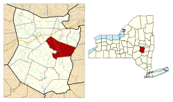 Location in Schoharie County and the state of New York.