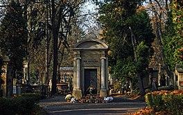 Grave of Jan Matejko (polish painter), Rakowice Cemetery, 26 Rakowicka street, Krakow, Poland.jpg