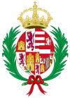 Coat of Arms of Mariana of Austria, Queen Consort of Spain.svg