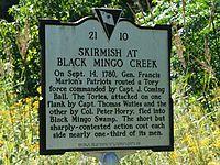 Battle of Black Mingo marker.jpg