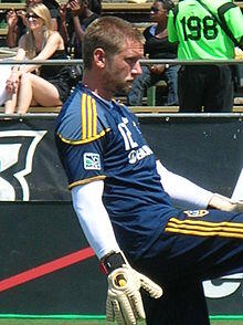 Josh Saunders at Galaxy at Earthquakes 2010-08-21 2.JPG