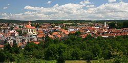 Center of Boskovice with the Jewish Quarter