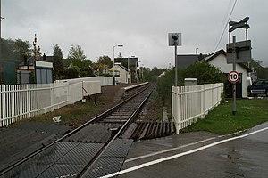 Corpach Station, from the level crossing - geograph.org.uk - 1285899.jpg