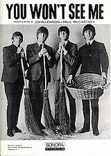 You Won't See Me sheet music cover.jpg