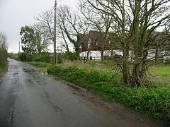 Looking SE along Fox's Cross Road - geograph.org.uk - 759310.jpg