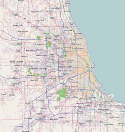 Jackson Boulevard District and Extension is located in Chicago metropolitan area