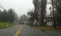 Entering Hampton along County Route 635