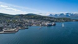 Waterfront of Harstad<