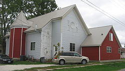 A former church on the city's southeastern side