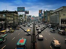 Quezon Boulevard near Quiapo Church