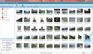 Browsing images in F-Spot