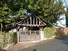 St John's Church, Levens, Lych gate - geograph.org.uk - 1723308.jpg