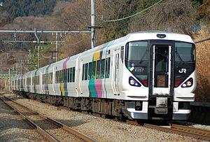JR East E257-through type Limited Express Kaiji.jpg