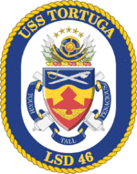 USS Tortuga LSD-46 Crest.png