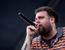 Rob Sonic performing in 2012