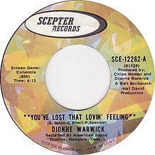 You've Lost That Lovin' Feelin' by Dionne Warwick US vinyl.jpg