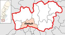 Älmhult Municipality in Kronoberg County.png