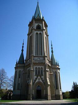 Holy Trinity Church in Wilamowice