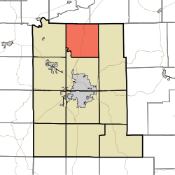 Location in Monroe County