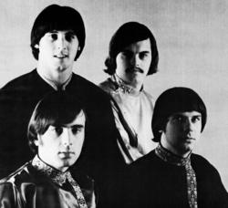 The Human Beinz in 1968. Clockwise from upper left: Ting Markulin, Dick Belley, Mike Tatman, and Mel Pachuta