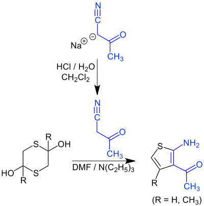 1-(2-Amino-4-methyl-3-thienyl)ethanone synthesis
