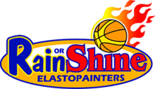 Rain or Shine Elasto Painters logo