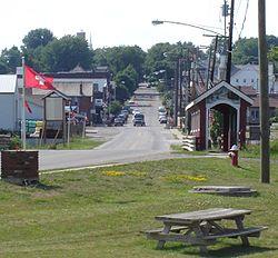 Park and street scene