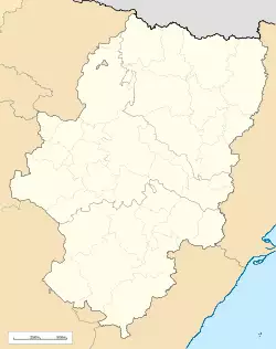 Caspe/Casp is located in Aragon