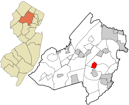 Location in Morris County and the state of New Jersey.