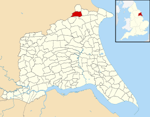 Thwing and Octon UK parish locator map.svg