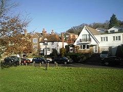 Village green and sign at Pratt's Bottom, Kent - geograph-2261083.jpg