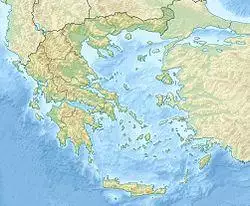 Location of the Thermaic Gulf within Greece